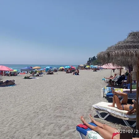 1ª Linea De Playa De Burriana , Terraza Grande Al Mar Apartment Nerja